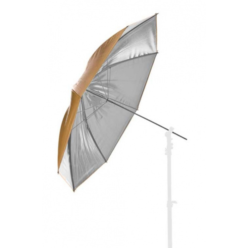 LASTOLITE 4536 deštník 100 cm sluneční oheň/stříbrná